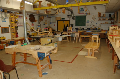 Woodwork room